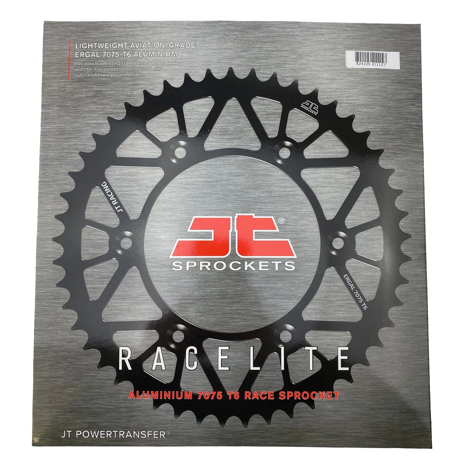 REAR SPROCKET JTA1316.44BLK BLACK ALLOY, HONDA ROAD 41201-MGS-D30