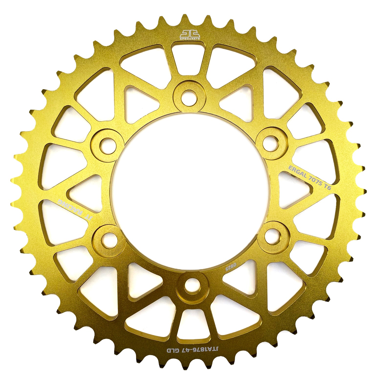 REAR SPROCKET ALLOY GOLD JTA1876.47GLD JT CHAIN