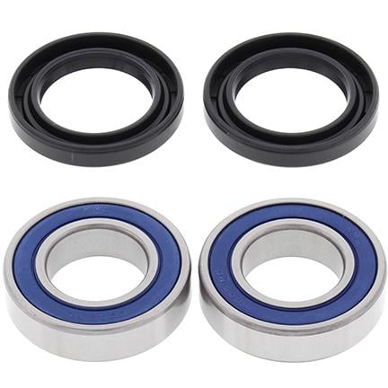 WHEEL BEARING KIT FRONT 00-22 HON CB/CBR/YAM FZ/MT/YZF-R, ALLBALLS 25-1378 ROAD