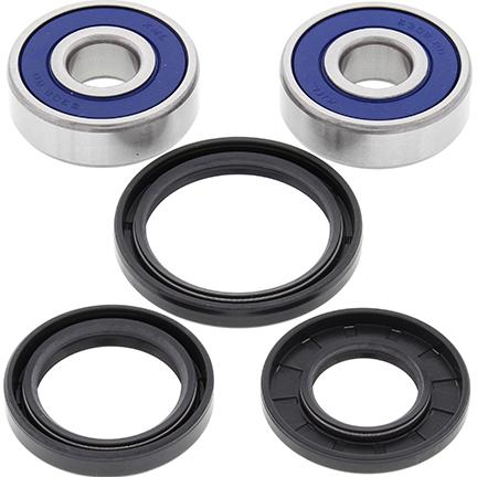WHEEL BEARING KIT FRONT 80-09 KAW EN/KZ/VN/ZG/ZL/ZX, ALLBALLS 25-1310 ROAD