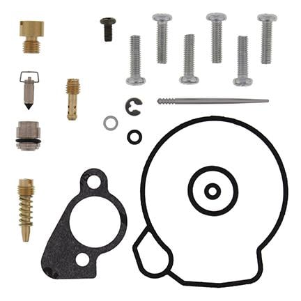 CARBURETOR REBUILD KIT 01-02 POLARIS 50 SCRAMBLER, ALLBALLS 26-1046 ATV