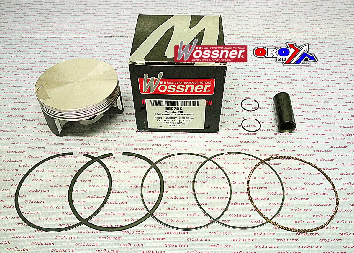 PISTON KIT 01-04 YFM660 102.00, WOSSNER 8507D200 YAMAHA ATV