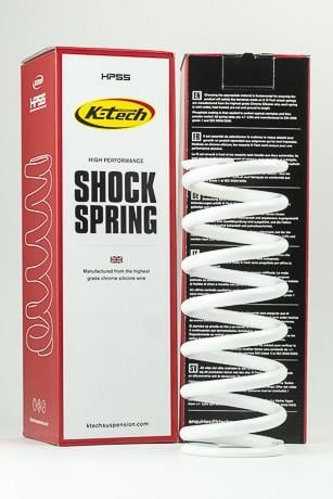 Shock Absorber Spring -51N (63x260) White, 63-260-51, HIGH PERFORMANCE SHOCK SPRING, K-TECH SUSPENSION