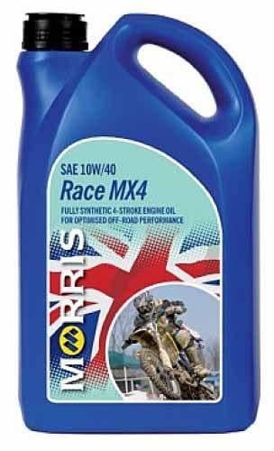 4LT RACE 4 TT 10W-40 MORRIS, WAS RACE MX-4 10/40WT, BOX = 4