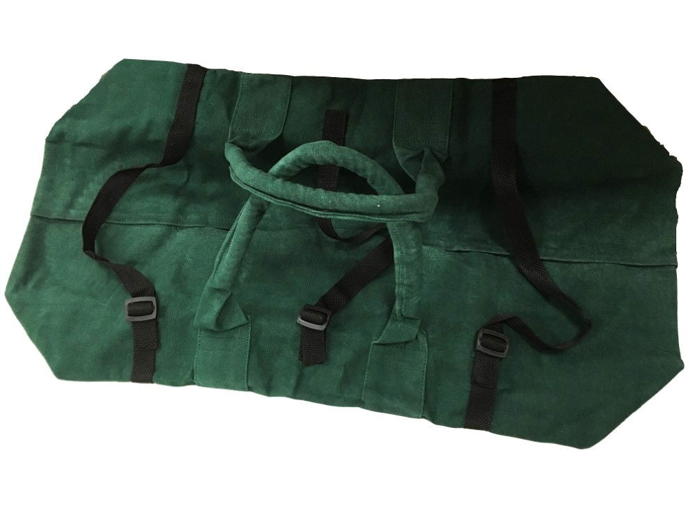 TOOLBAG 30 CANVAS ROPE HANDLE ZIP CLOSURE WATER RESISTANT - TOOLZONE KDPTB022