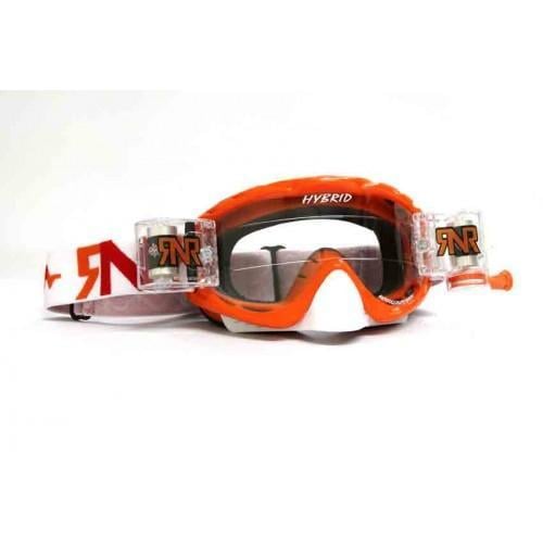 £18+VAT WHILST STOCKS LAST, RNR HYBRID ORANGE FULLY LOADED ROLL OFF, ORANGE GOGGLE GH461, ROLL & TEAR OFF