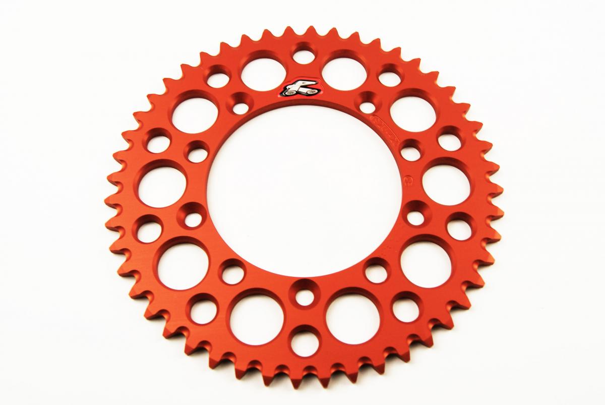 REAR SPROCKET ALLOY RENTHAL, ULTRALITE 192U-420-48GPOR ORANGE, 192-420-48OR