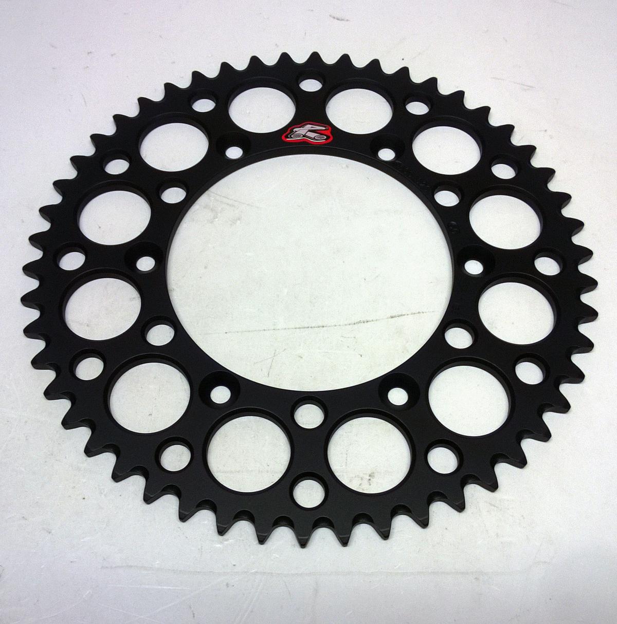 REAR SPROCKET ALLOY RENTHAL, ULTRALITE 150U-520-50GBBK BLACK