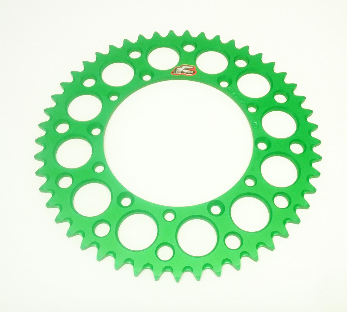 REAR SPROCKET ALLOY RENTHAL, ULTRALITE 112U-520-50GEGN GREEN, 112U-520-50GN
