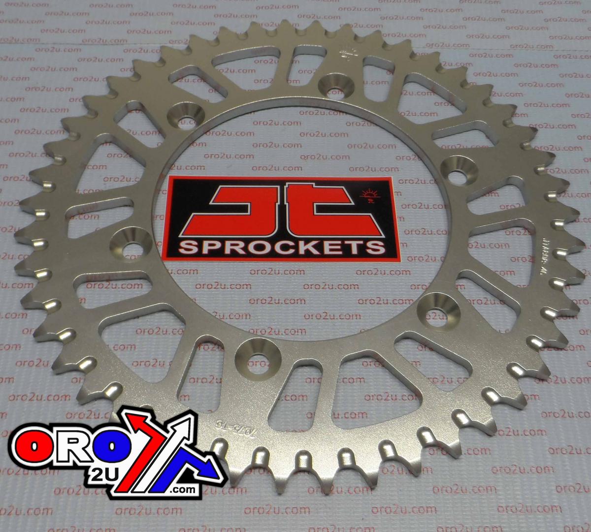REAR SPROCKET ALLOY SILVER 808, JTA808.46