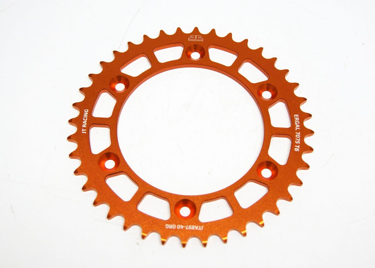 REAR SPROCKET ALLOY ORANGE, JTA897.40ORG