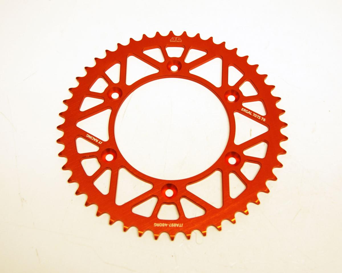 REAR SPROCKET ALLOY ORANGE, JTA897.48ORG
