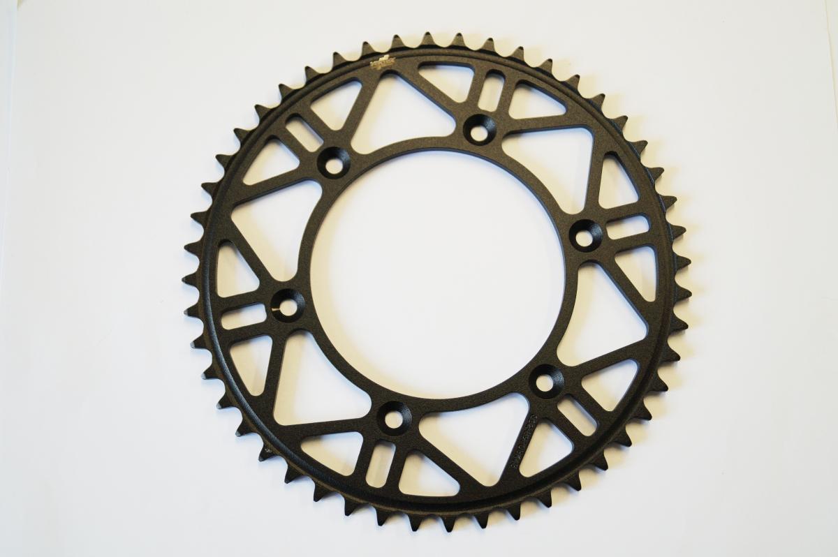 REAR SPROCKET VERTEX STEEL KTM, VERTEX 892-897CBK52, BLACK, C45 STEEL
