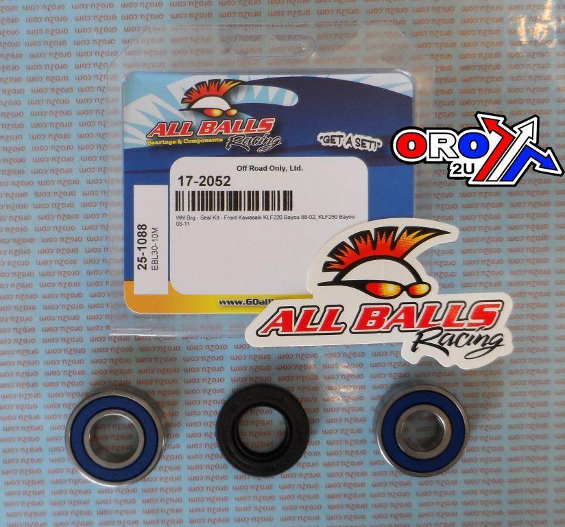 WHEEL BEARING KIT FRONT KAW, ALLBALL 25-1088 KLF220 KLF250