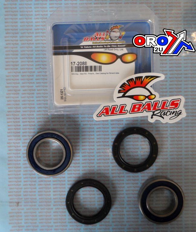 WHEEL BEARING KIT REAR/MIDDLE 85-22 POLARIS, ALLBALLS 25-1321 ATV
