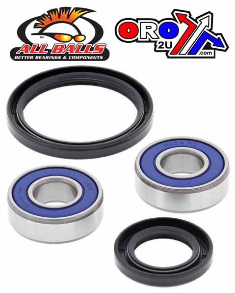 WHEEL BEARING KIT FRONT 05-12 YAMAHA YBA125 ENTICER, ALLBALLS 25-1696 ROAD