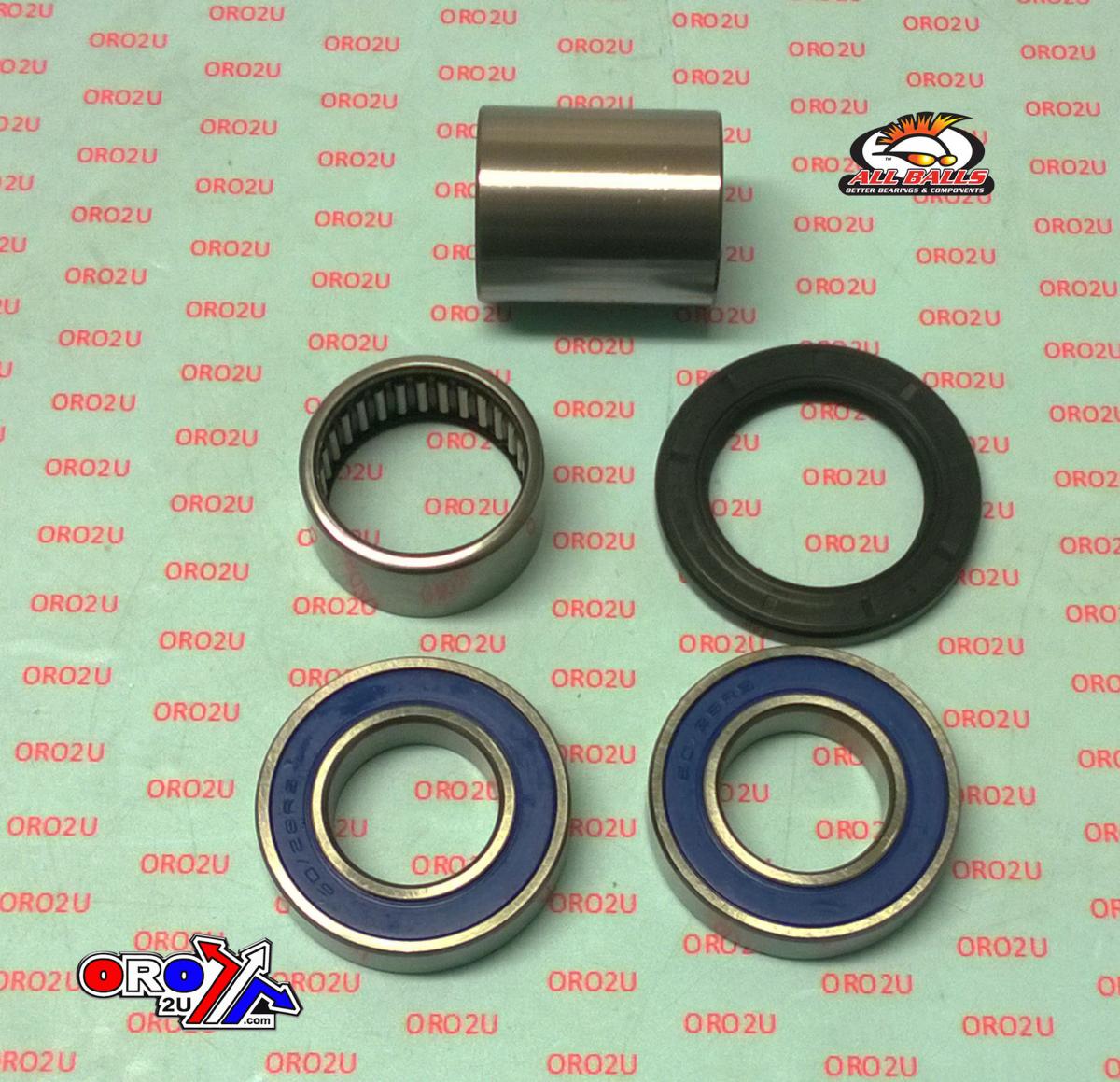 WHEEL BEARING KIT REAR 09-20 YAMAHA VMX17 V MAX, ALLBALLS 25-1772 ROAD