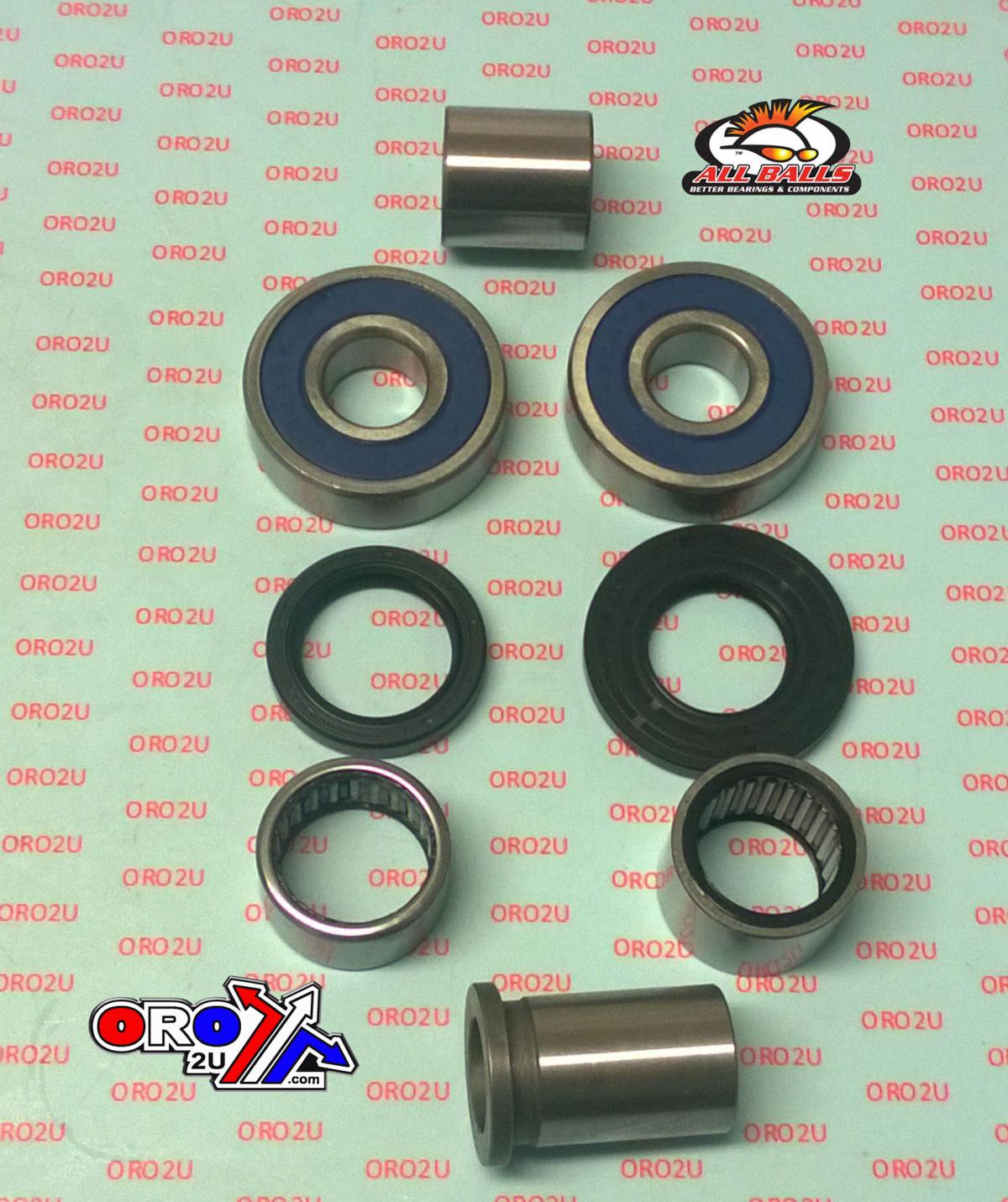 WHEEL BEARING KIT REAR 07-17 YAMAHA XVS1300/95 V STAR, ALLBALLS 25-1773 ROAD