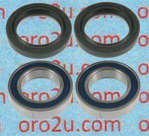 WHEEL BEARING KIT FRONT & REAR 03-21 GAS/RIEJU/SUZ LT-50, ALLBALLS 25-1364 DIRT