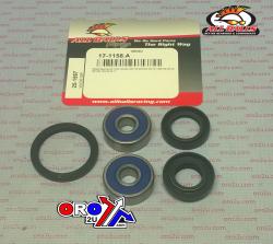 WHEEL BEARING KIT FRONT 82-15 HON 125, ALLBALLS 25-1597 ROAD