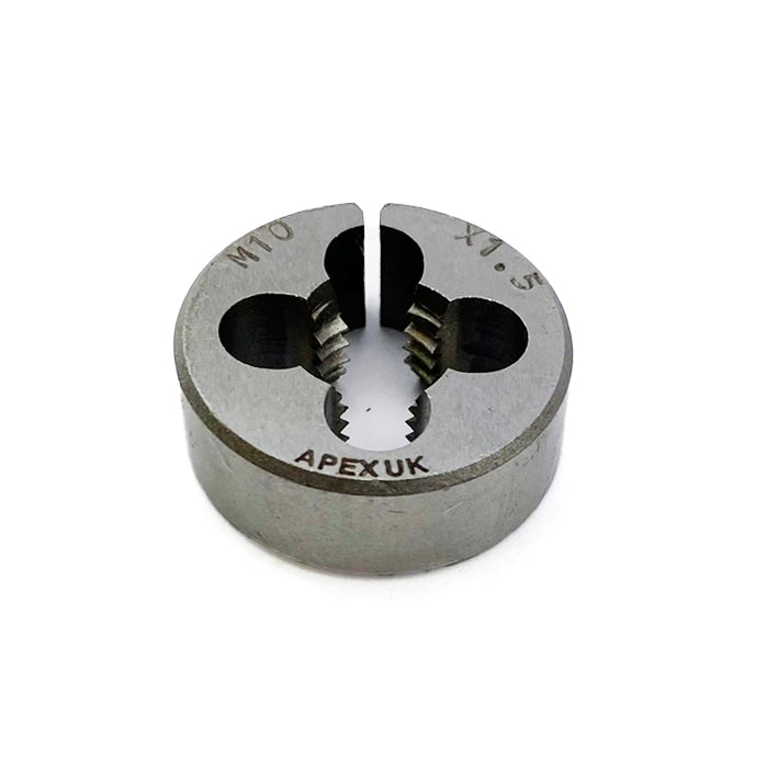 DIE CIRCULAR M10x1.5 C/STEEL EACH, 1'' DIE / MADE IN THE UK / TOP QUALITY, / EACH