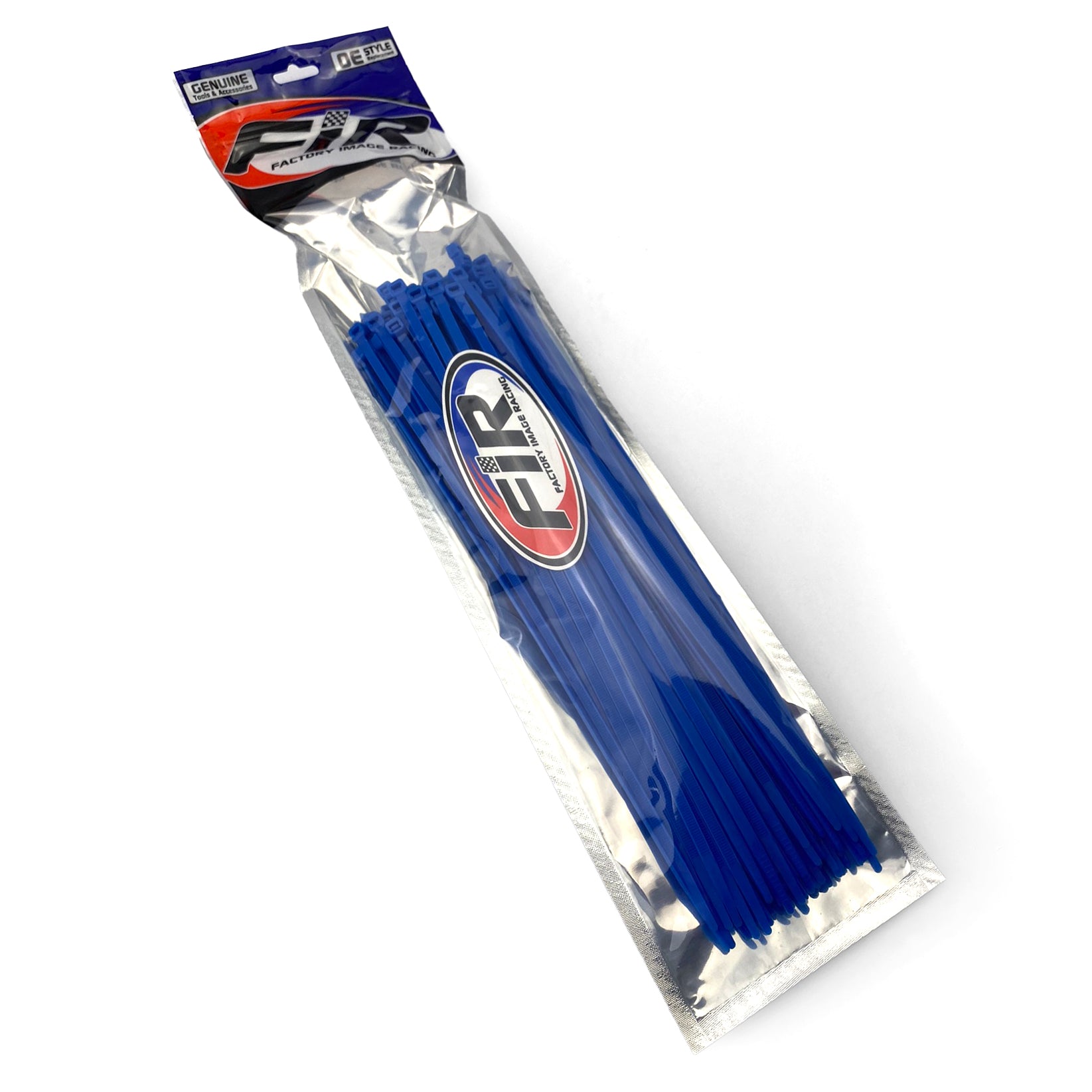 NYLON CABLE ZIP TIES - BLUE, 300mm x 4.8mm - PACK OF 100