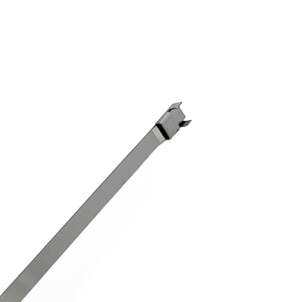 6mm x 25cm CV BOOT BAND CLAMP STRAPS STAINLESS STEEL - PACK OF 10