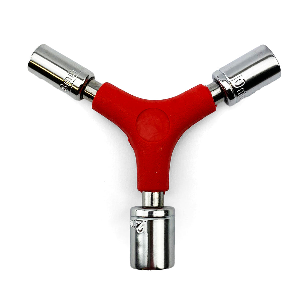 BOX WRENCH 8x10x12 RED 3-IN-1