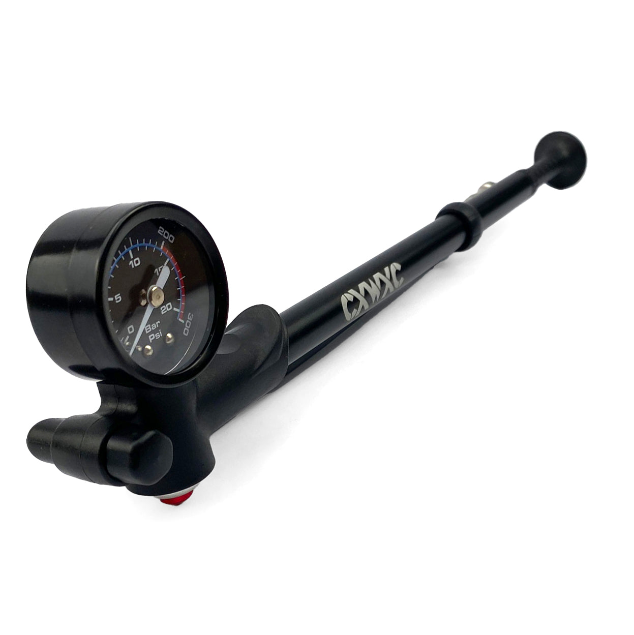 300PSI SUSPENSION SHOCK FORK AIR PUMP WITH GAUGE & BLEED BUTTON