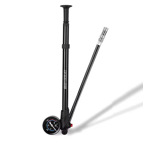 300PSI SUSPENSION SHOCK FORK AIR PUMP WITH GAUGE & BLEED BUTTON