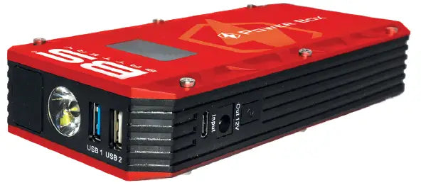 BOOSTER POWER BOX PB-02, JUMP PACK 12V BOOSTER & CHARGE, BOOSTER, POWER SUPPLY, LIGHT, STARTER