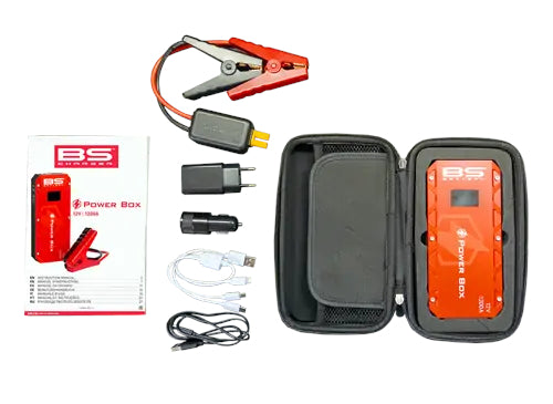 BOOSTER POWER BOX PB-02, JUMP PACK 12V BOOSTER & CHARGE, BOOSTER, POWER SUPPLY, LIGHT, STARTER