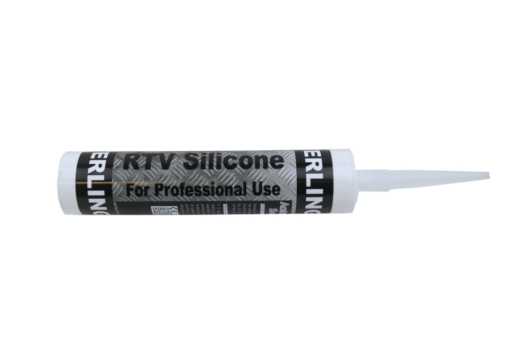 RTV SILICONE SEALANT CLEAR 280ml, EACH, LS25