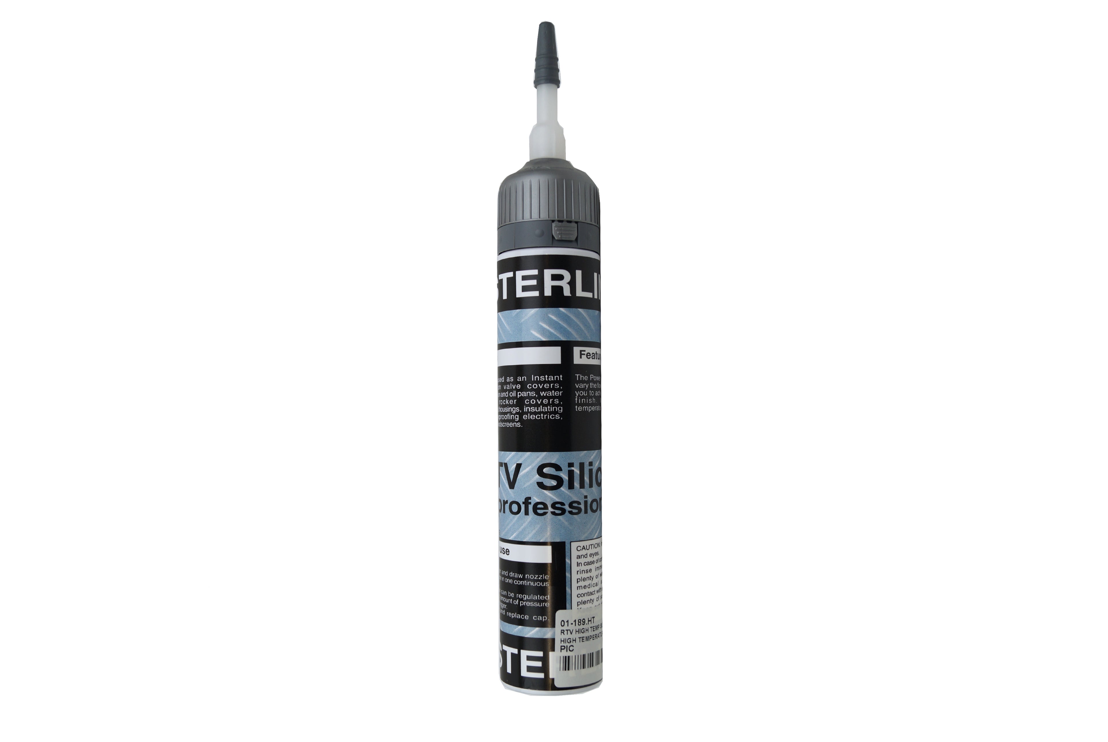 RTV HIGH TEMP SILICONE SEALANT, HIGH TEMPERATURE BLACK 200ml, LS185