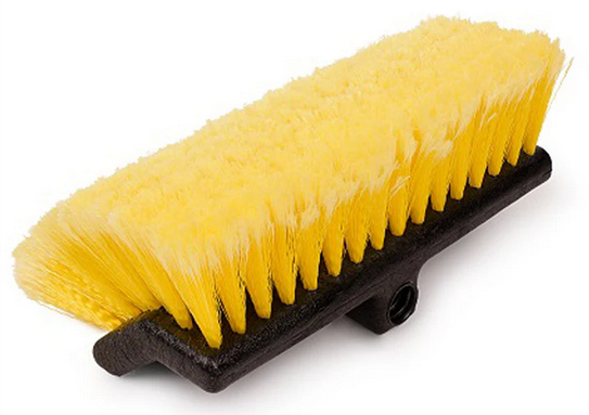 REPLACEMENT CAR WASH BRUSH HEAD 10" YELLOW