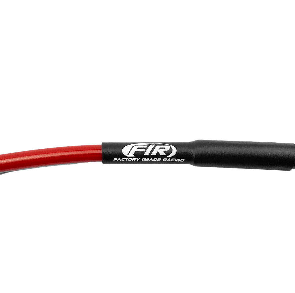 HOSE FRONT BRAKE RED / BLACK, KX KXF RM RMZ RMX 250 450