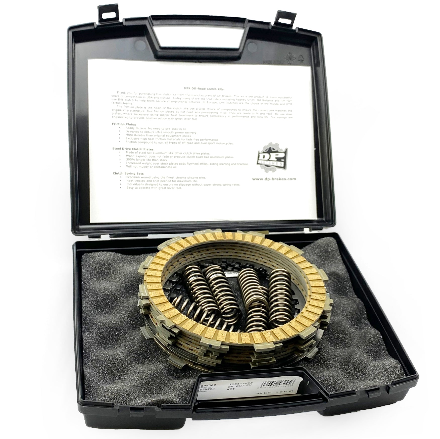 CLUTCH KIT HD HONDA CRF 450R/RX 21-22, DP CLUTCH KIT DPK262