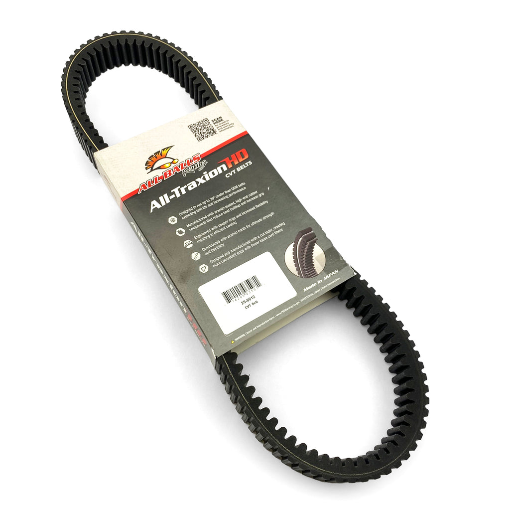 Drive Belt Allballs 25-9012, GB-1226 Polaris, Rzr Pro R