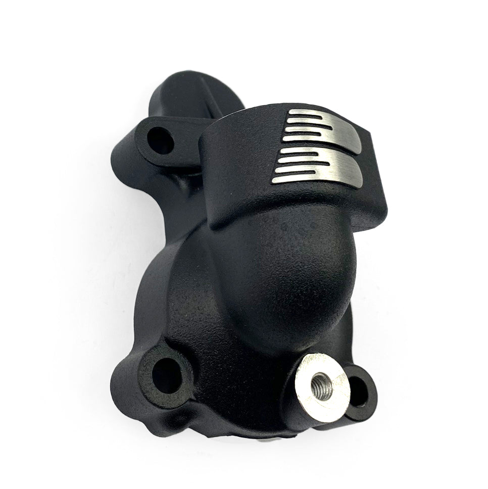 WATER PUMP COVER BLACK 2024-2025 KAWASAKI KX450, BOYESEN WPK18DB SUPERCOOLER