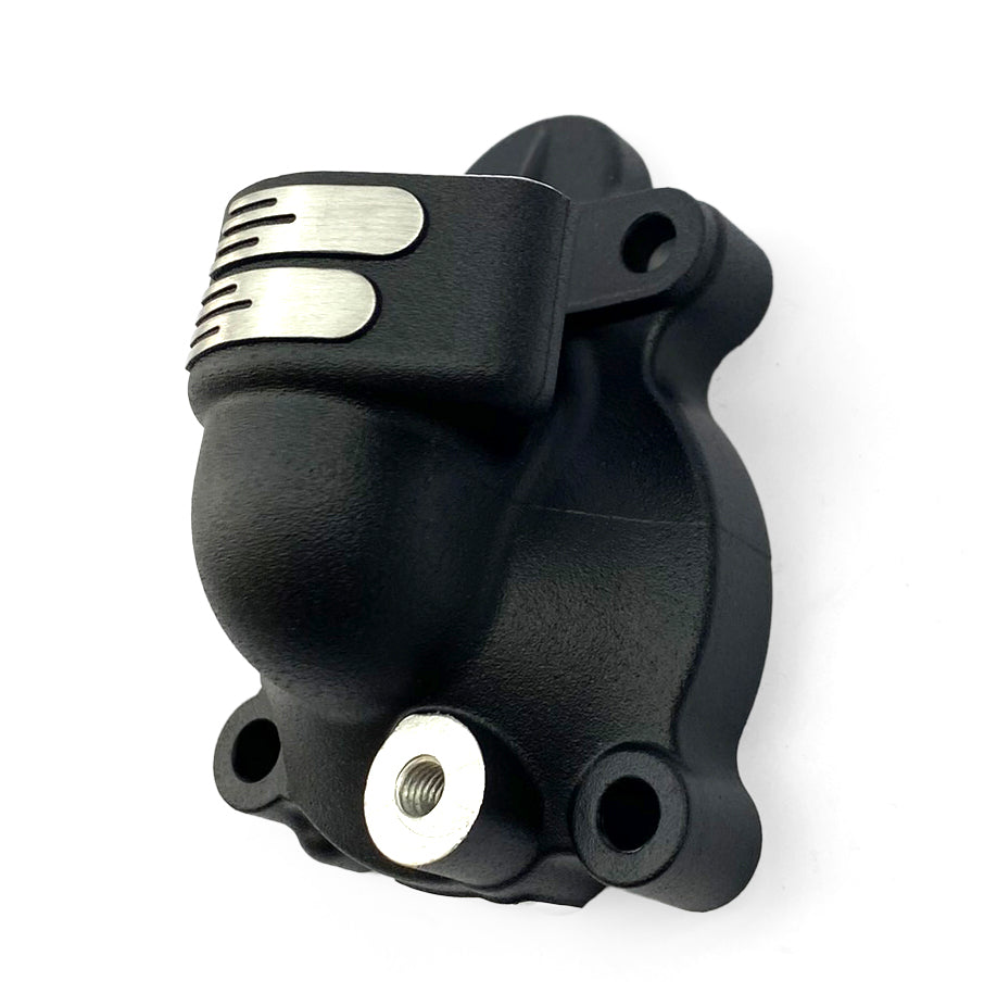 WATER PUMP COVER BLACK 2024-2025 KAWASAKI KX450, BOYESEN WPK18DB SUPERCOOLER