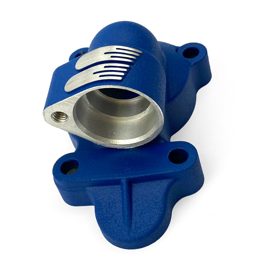 WATER PUMP COVER BLUE 2024 KAWASAKI KX 450 F, BOYESEN WPK18DL SUPERCOOLER