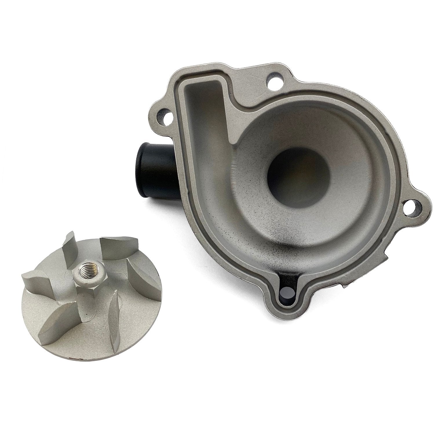 WATER PUMP COVER BLACK CANAM ATV UTV, BOYESEN WPK-80AB SUPERCOOLER