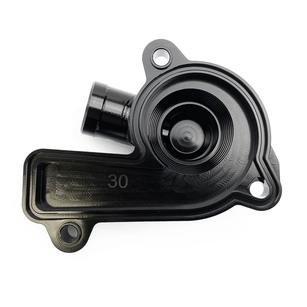 Water Pump Cover 23-24 KTM 250/350 SX-F, Fir ASWPC-30, Billet Alloy Black, Standard Water Pump Cover