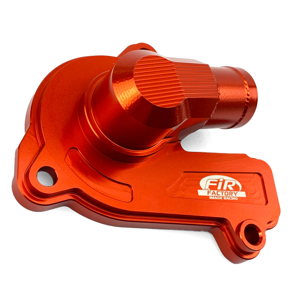 Water Pump Cover 23-24 KTM 250/350 SX-F, Fir ASWPC-30, Billet Alloy Orange, Standard Water Pump Cover
