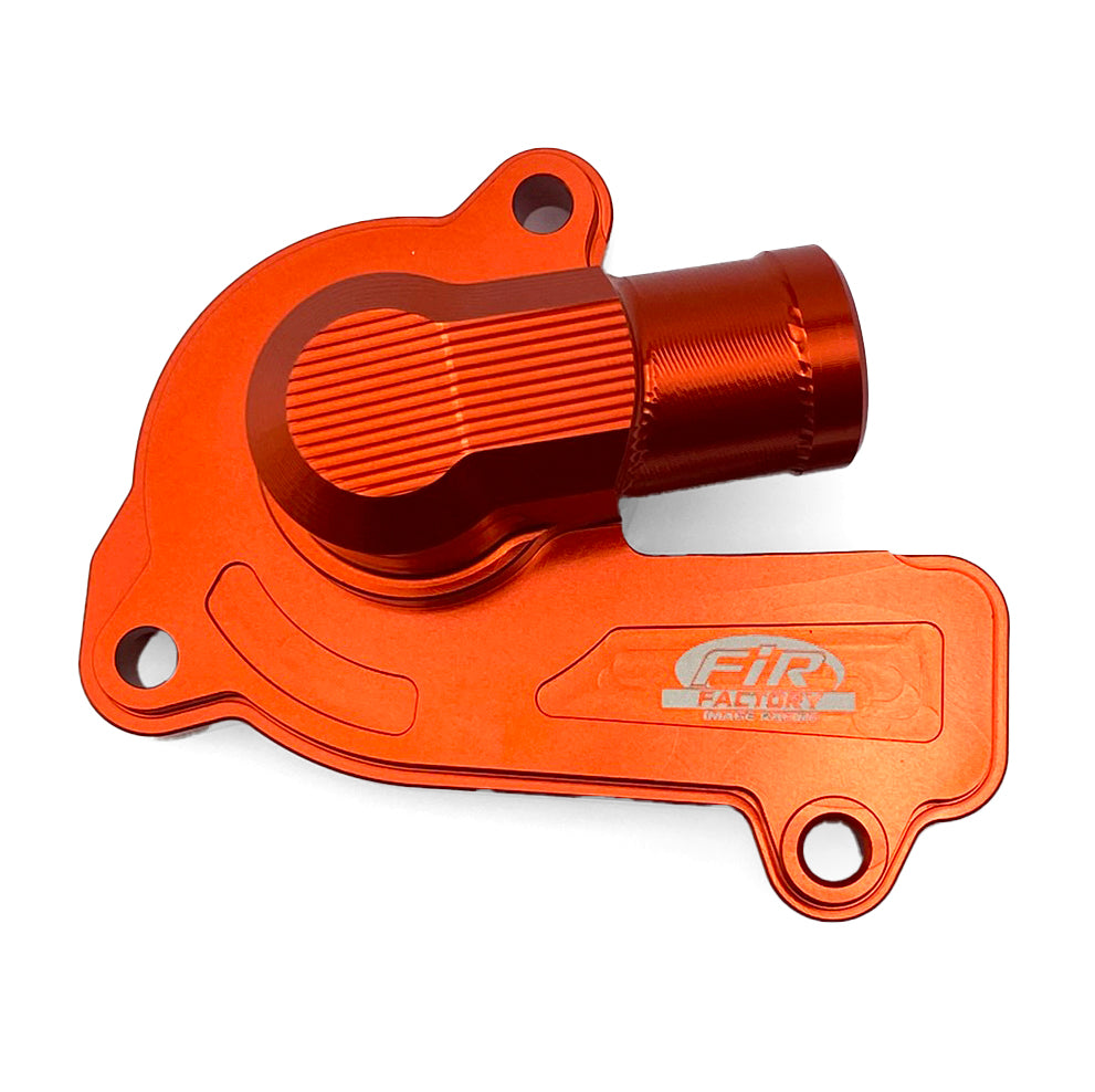 Water Pump Cover 23-24 KTM 250/350 SX-F, Fir ASWPC-30, Billet Alloy Orange, Standard Water Pump Cover
