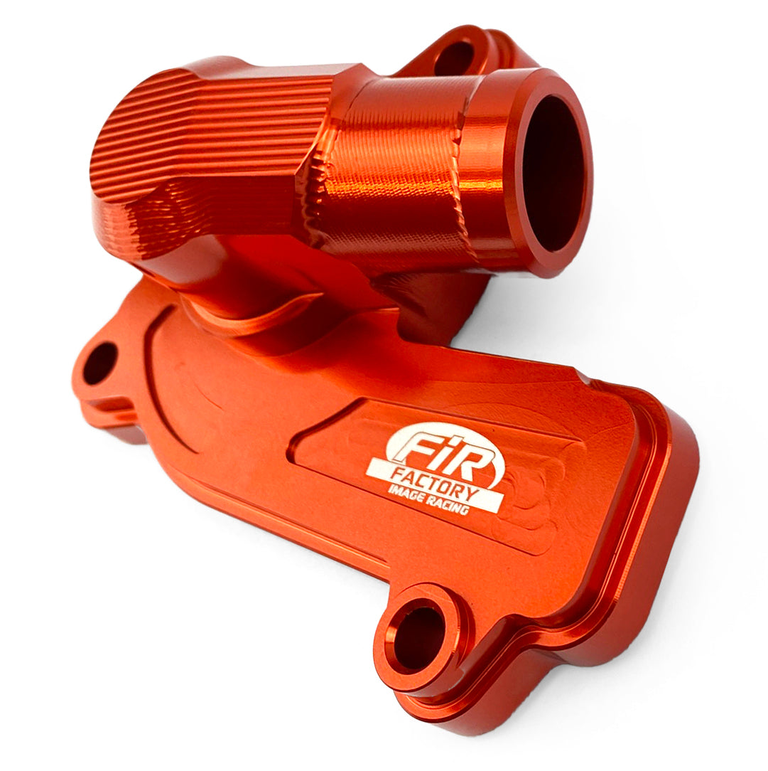 Water Pump Cover 23-24 KTM 250/350 SX-F, Fir ASWPC-30, Billet Alloy Orange, Standard Water Pump Cover