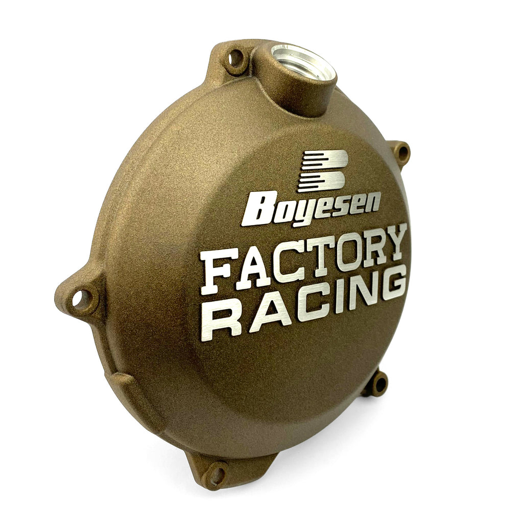 CLUTCH COVER 23-25 250/350/450 SX-F KTM, BOYESEN CC-45CM, MAGNESIUM