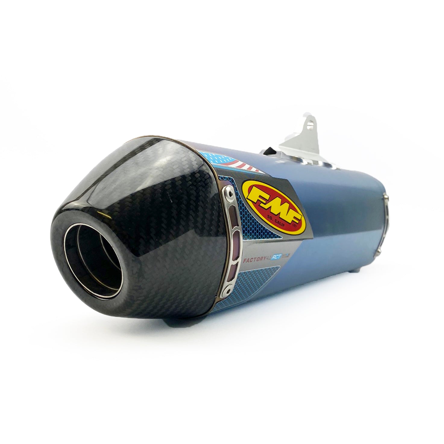 11-12 RMZ250 F4.1 TIT CARBON, FMF 043295 FACTORY SILENCER