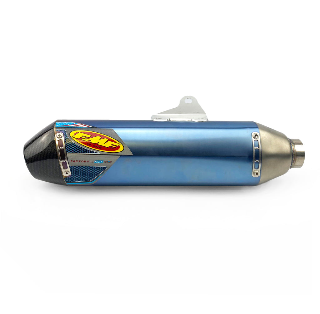 11-12 RMZ250 F4.1 TIT CARBON, FMF 043295 FACTORY SILENCER