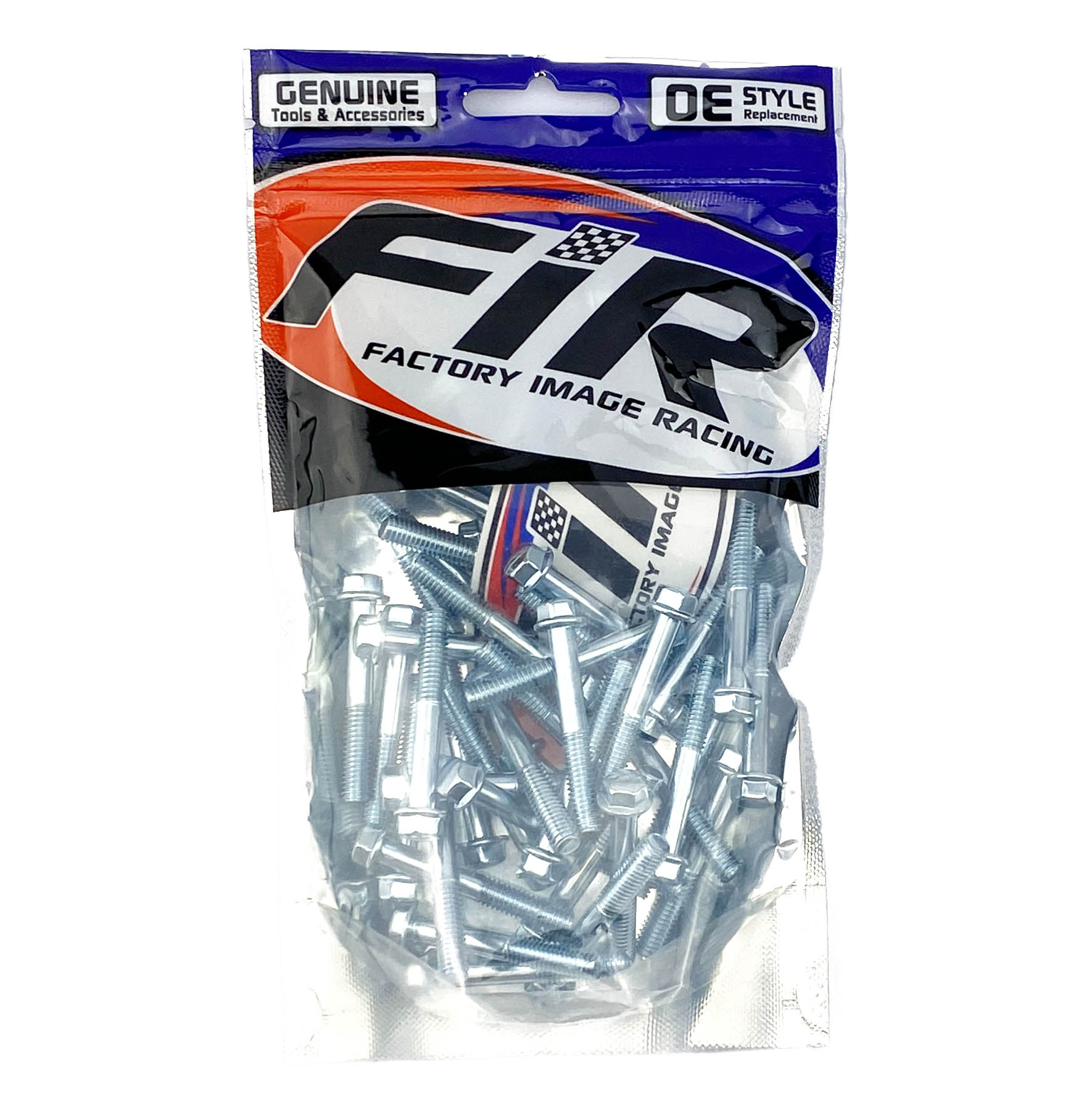 M6 x 40mm FLANGE BOLT, PACK OF 50, 8mm HEX